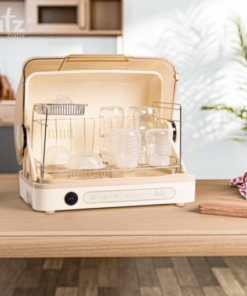 Máy úp bình sữa, bát đĩa, tiệt trùng UVC, sấy khô & bảo quản Fatzbaby Tidy 4