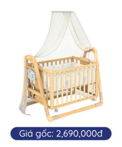 Nôi cũi giường gỗ đa năng C3