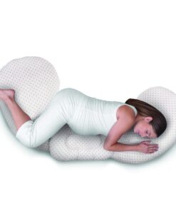 Gối bầu cho mẹ Boppy Total Body Pillow Sand